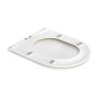 Унітаз-компакт Qtap Robin Ultra Quiet безободковий з сидінням Soft-close QT13222128AUQ1W