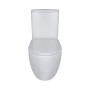 Унітаз-компакт Qtap Robin Ultra Quiet безободковий з сидінням Soft-close QT13222128AUQ1W
