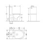 Унітаз-компакт Qtap Robin Ultra Quiet безободковий з сидінням Soft-close QT13222128AUQ1W