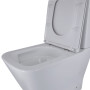 Унітаз-компакт Qtap Cardinal Ultra Quiet безободковий з сидінням Soft-close QT04222168AUQ3W