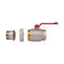 Кран кульовий "Американка" Icma 2″ (PN40) прямий №347