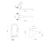 Набір змішувачів Lidz Tani (001F1+0052+008F4)