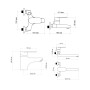 Набір змішувачів Lidz Tani (001F1+006+009)