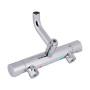 Душова система універсальна Qtap Scorpio термостатична на три споживача (з виливом) QTSCO112CRM45901 Chrome
