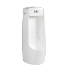 Пісуар підлоговий Qtap Scorpio з ІЧ-датчиком автоматичного змиву 430х370х990 White QT1488101HW