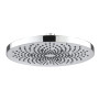 Лійка для верхнього душу Qtap Hlavova D 230 мм округла QTHLA107CRM45787 Chrome/White