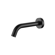Вилив для систем прихованого монтажу Qtap Vytok 200 мм округлий QTVYT246BLM45931 Black Matt
