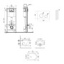 Комплект: Qtap Taurus Ultra Quiet унітаз підвісний QT2433084EUQW + Nest комплект інсталяції 4в1 (Клавіша кругла White) QT0133M425 + QT0111M11110W