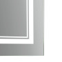 Дзеркало Qtap Cardinal 600х800 з LED-підсвічуванням Touch, з антизапотіванням, з димером, рег. темп. кольору (3000-6500K) Reverse QT0478C6080