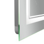 Дзеркало Qtap Cardinal 1000х800 з LED-підсвічуванням Touch, з антизапотіванням, з димером, рег. темп. кольору (3000-6500K) QT0478C10080