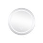 Дзеркало Lidz Aria R600 з LED-підсвічуванням Touch, з антизапотіванням, з димером, рег. яскравості LD78LR600