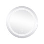 Дзеркало Lidz Aria R800 з LED-підсвічуванням Touch, з антизапотіванням, з димером, рег. яскравості LD78LR800