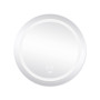Дзеркало Lidz Aria R800 з LED-підсвічуванням Touch, з антизапотіванням, з димером, рег. яскравості LD78LR800