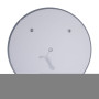 Дзеркало Lidz Aria R800 з LED-підсвічуванням Touch, з антизапотіванням, з димером, рег. яскравості LD78LR800