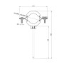 Хомут Thermo Alliance Forte 2" (D60-64 мм) SF10050