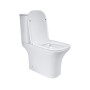 Унітаз-компакт Qtap Presto Quadro безободковий з сидінням Soft-close QT24221215AW