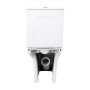 Унітаз-компакт Qtap Presto Quadro безободковий з сидінням Soft-close QT24221215AW