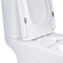 Унітаз-компакт Qtap Presto Quadro безободковий з сидінням Soft-close QT24221215AW