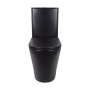 Унітаз підлоговий Qtap Scorpio Ultra Quiet безобідковий з сидінням Soft-close MATT BLACK QT14226088AMB