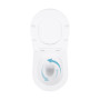 Унітаз підвісний Qtap Robin New Ultra Quiet безобідковий з сидінням Soft-close WHITE QT13332381АSW