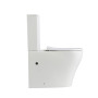 Унітаз підлоговий Qtap Virgo Ultra Quiet безобідковий з сидінням Soft-close WHITE QT18226092AW