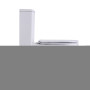 Унітаз-моноблок підлоговий Qtap Swan Ultra Quiet безобідковий з сидінням Soft-close WHITE QT16226080AW