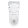 Унітаз-моноблок підлоговий Qtap Kolibri Ultra Quiet безобідковий з сидінням Soft-close WHITE QT10226380W