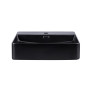 Раковина Qtap Nando LT 500х420х120 Matt black QT12112173SMBMBN