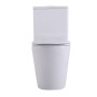Унітаз-моноблок підлоговий Qtap Swan Ultra Quiet безобідковий з сидінням Soft-close WHITE QT16226080AW