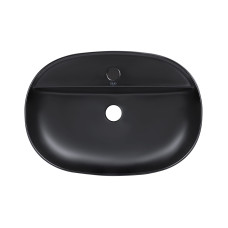 Раковина-чаша Qtap Scorpio 610x400x120 Matt black QT142203MBMBN