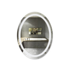 Дзеркало Lidz Vida 700х500 з LED-підсвічуванням Touch, з антизапотіванням, з димером, рег. яскравості LD78LF5070