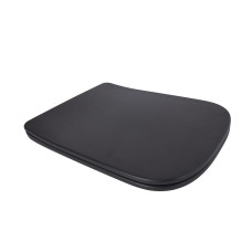 Сидіння для унітаза (Tern New) 435x344x50 мм, Matt Black, з мікроліфтом, Slim Duroplast, Quick Release QT99SC5503MB Qtap