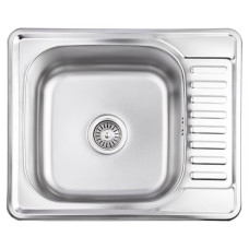 Кухонна мийка Brinex 5848 0,8 мм Micro Decor (BRIN5848MDEC08)