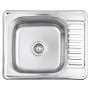 Кухонна мийка Brinex 5848 0,8 мм Micro Decor (BRIN5848MDEC08)