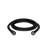 Акційний набір 2+1: Шланг для ручного душу Qtap Hadice QT054BL43074 Black Matt