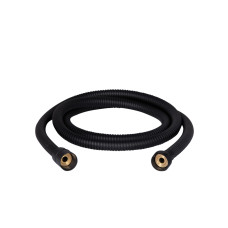 Акційний набір 2+1: Шланг для ручного душу Qtap Hadice QT054BL43074 Black Matt