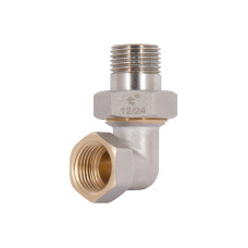 Згін-американка Thermo Alliance Standart 1/2"ВЗ нікель, кутовий TAS191W15
