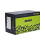 Змішувач для ванни Brinex Pure 006 з поворотним виливом (з душовим гарнітуром) Nickel BRIPUR006NKL