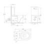 Унітаз підлоговий Qtap Jay Ultra Quiet з сидінням Soft-close 640x360x835 мм QT07222175TW White