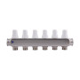 Колектор з витратомірами (нерж.) 3/4" х6 Icma № К073