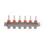 Колектор з витратомірами (нерж.) 3/4" х6 Icma № К073