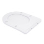 Сидіння для унітаза (Robin New, Scorpio New 520) 460x362x50 мм, White, з мікроліфтом, Slim Duroplast, Quick Release QT99SC5502W Qtap
