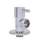 Кран кутовий Thermo Alliance Standart (ручка паличка) з керам.буксою 1/2"Н х 3/4"Н SF343W1520