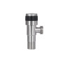 Кран кутовий Thermo Alliance Standart 1/2"ЗЗ нерж., з керам. буксою TAS345W1515SS