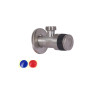 Кран кутовий Thermo Alliance Standart 1/2"ЗЗ нерж., з керам. буксою TAS345W1515SS
