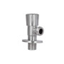 Кран кутовий Thermo Alliance Standart 1/2"ЗЗ нерж., з керам. буксою TAS347W1515SS