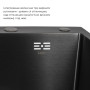 Готове рішення для кухні: Lidz Handmade H6350BL Мийка інтегрована крило зліва Brushed Black PVD+Aria 015F3 з гнучким виливом (k35) Black