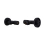 Комплект кранів Thermo Alliance Standart 1/2" З для рушникосушарки кутовий чорний SF395W15B