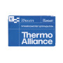Комплект радіаторних кранів Thermo Alliance Standart 1/2" ВН кутовий TAS232W15