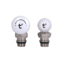 Комплект радіаторних кранів Thermo Alliance Standart 1/2" ВН кутовий TAS232W15